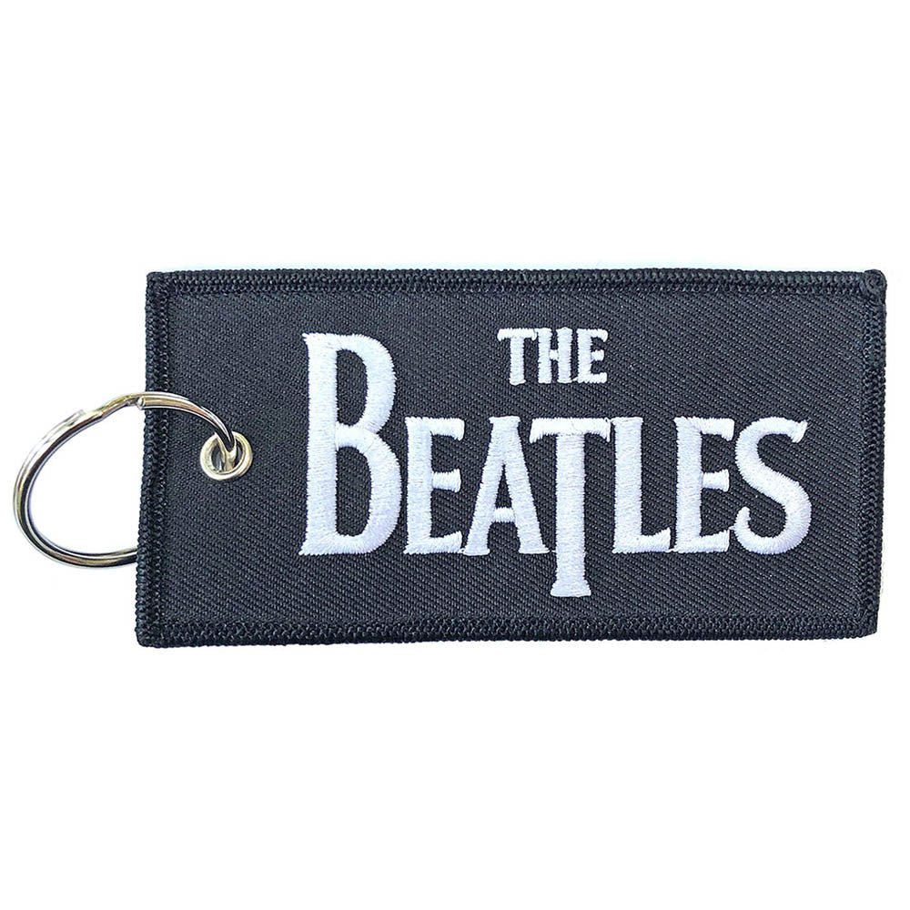 THE BEATLES ビートルズ (結成 65周年 ) - Drop T Logo / パッチ / キーホルダー - PGS